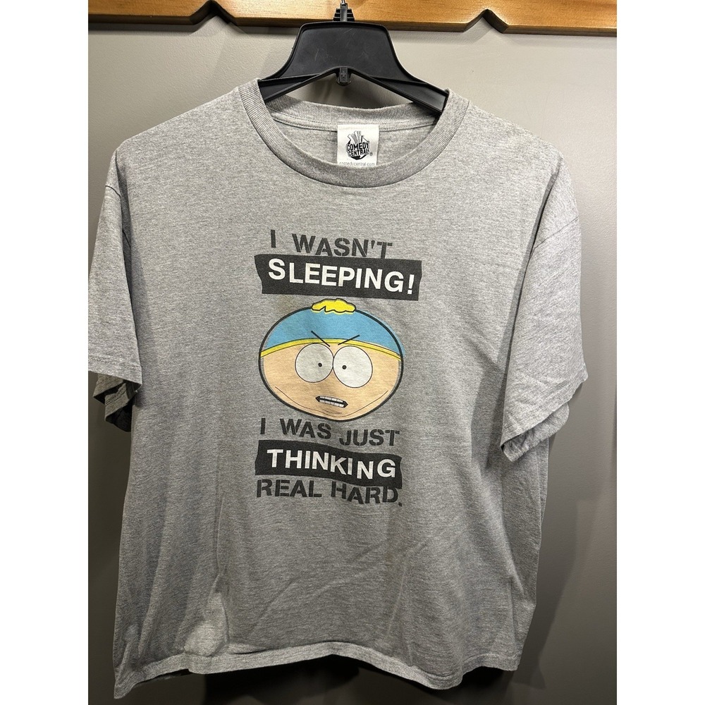 Vintage 2006 South Park I Wasn't  Sleeping Cartman Comedy Central TShirt Sz XL